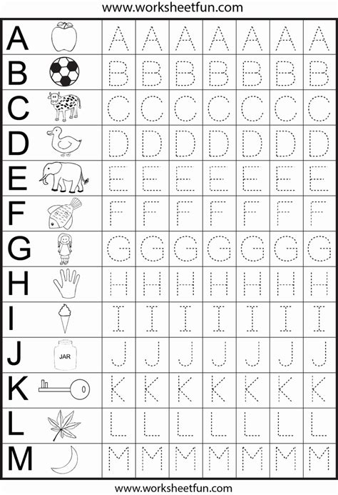 abc worksheets  kindergarten printables printable template
