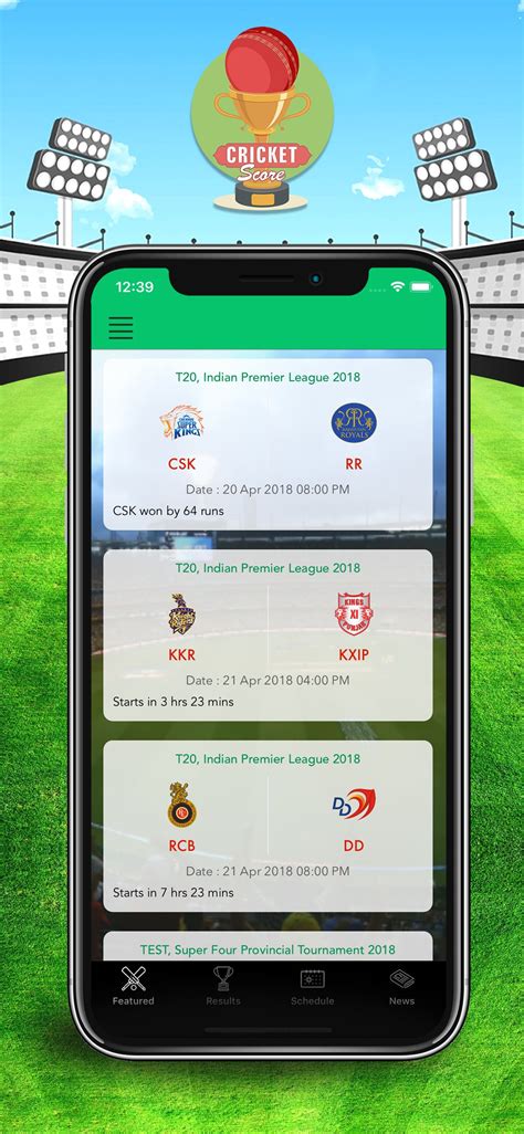 Live Match Cricket Score Ios App Source Code By V2ideas Codester