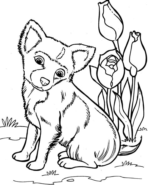 Kleurplaat Honden Kleurplaat 8870 Puppy Coloring Pages Dog