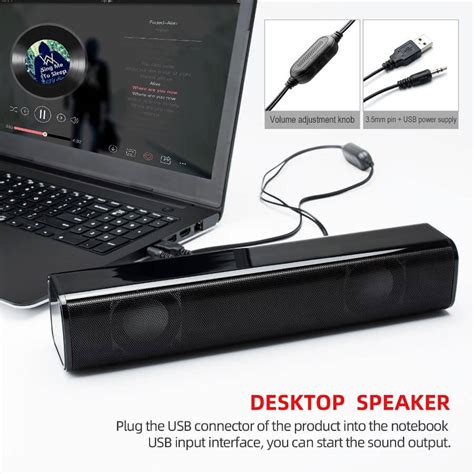 Strip Audio Computer Speaker Bluetooth 50 Laptop Speaker Supplier Of