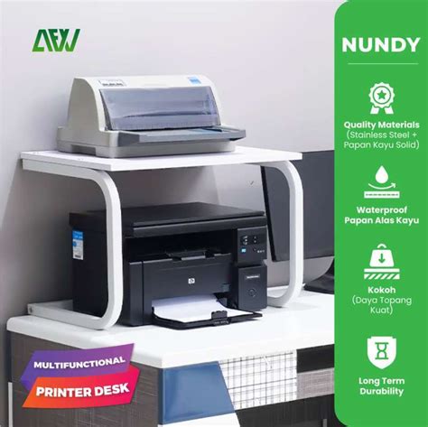 Jual Nundy Printer Desk Meja Printer Susun Multifungsi Afw Pr01 Di