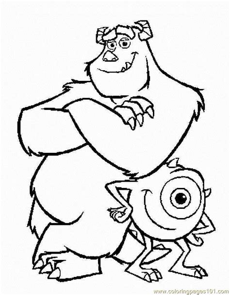 See also these coloring pages below star wars coloring pages han solo. Coloring Pages Mikesulleycolor2 (Cartoons > Monsters Inc ...