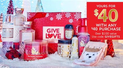 Bath And Body Works Black Friday Festive Christmas Box 40 With Any 40 Purchase My Dfw Mommy