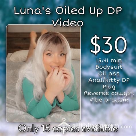 Buy Lunas Oiled Zip Dp Video