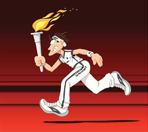 Torch Run Illustrations Royalty Free Vector Graphics And Clip Art Istock