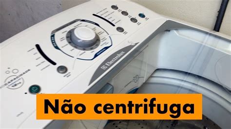 Conserto Máquina De Lavar Não Centrifuga