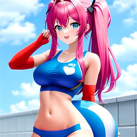 Anime Sport Girl 49 By Ricte On Deviantart