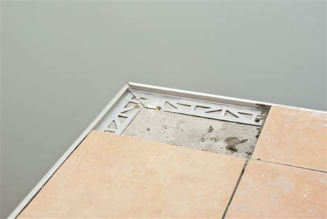 Installing Tile Edging Howtospecialist How To Build Step By Step