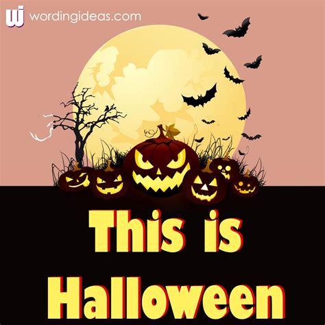 60 Spooky And Catchy Halloween Phrases Wording Ideas