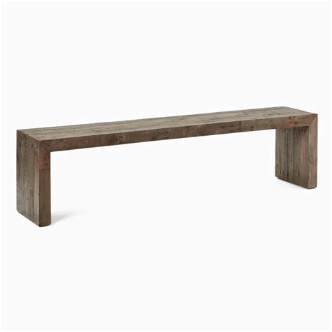 That's what happened when morgan saw the emmerson reclaimed wood dining room table at west elm. Emmerson® Reclaimed Wood Dining Bench - Stone Gray | West Elm