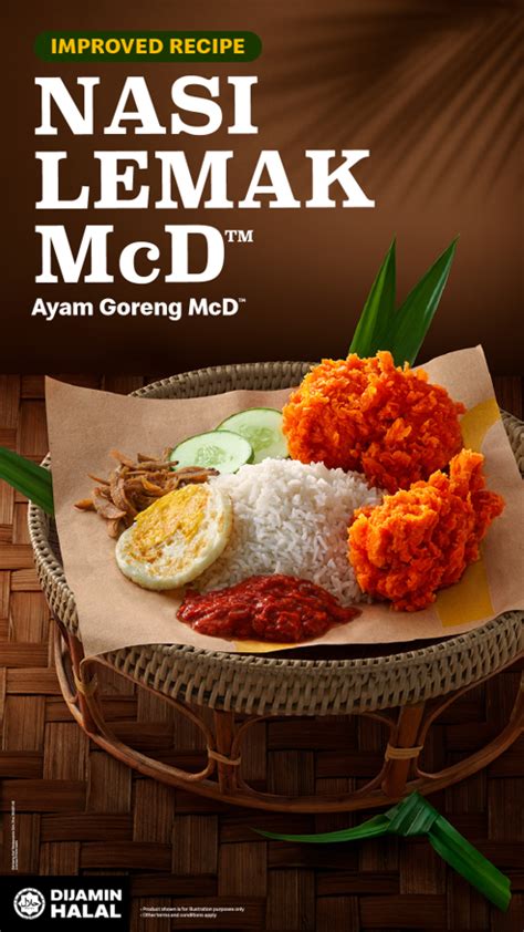 Mcdonalds Malaysia Introduces Improved Nasi Lemak Mcd