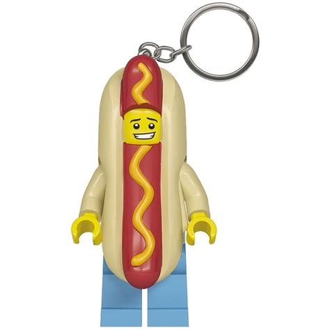 Køb Lego Nøglering Mled Hot Dog Mand Hot Dog Man