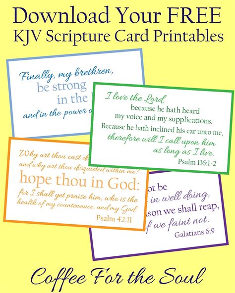 6 free printable scripture memory cards with beautiful flowers and scripture. Kjv Bible Quotes On Motivation. QuotesGram
