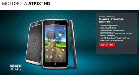 Motorola Atrix Hd Pictures Features And Specs The Verge