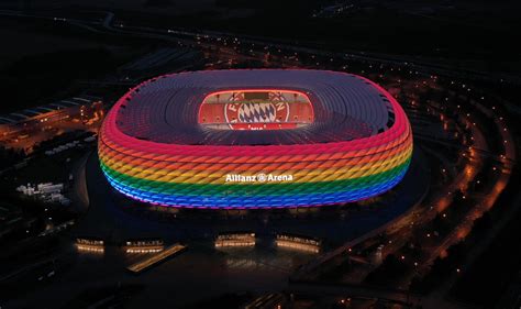 uefa blocks germany s allianz arena from lighting up in rainbows