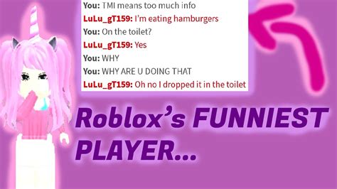 I Found The Funniest Roblox Player Youtube