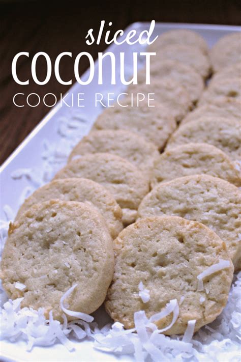 Sliced Coconut Cookie Recipe Cleverly Simple