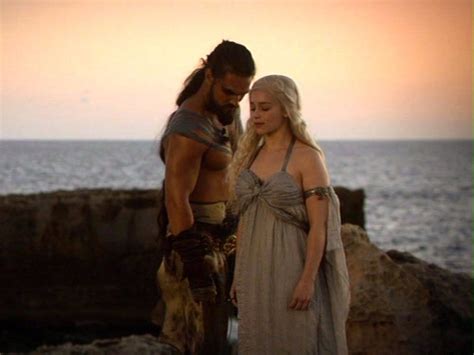 Game Of Thrones Couple Emilia Clarke And Jason Momoa Reunite Business
