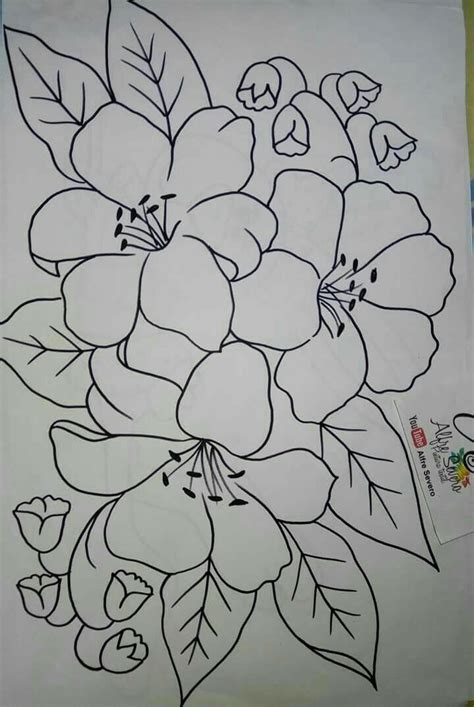 Flores Dibujos Para Calcar En Tela Y Bordar Weepil Blog And Resources