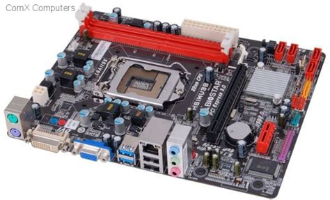 تعريفات motherboard inter h61m : Specification sheet (buy online): H61MU3B Biostar Intel ...