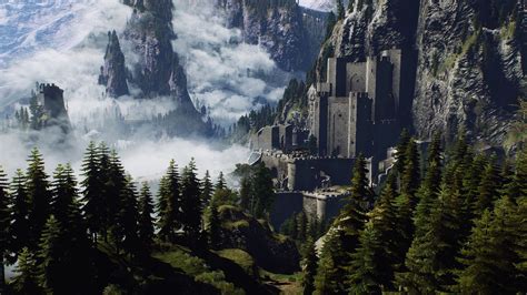 The Witcher 3 Wild Hunt Geralt Of Rivia The Witcher Landscape