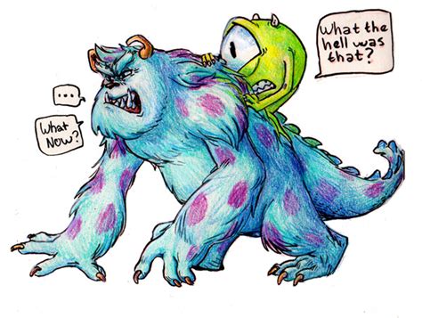 mike and sulley by ingunnsara on deviantart