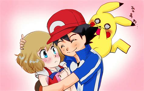 Qvq pokemon serena/satoshi by nintendo creatures game freak. Pin by Dark- SR on Best Of Amour | Pokemon ash and serena ...