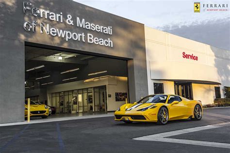 Ferrari & maserati of newport beach service center. Ferrari 458 Speciale Aperta at Ferrari of Newport Beach