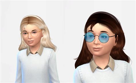 Sims 4 Cc Maxis Match Glasses