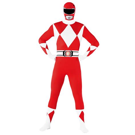 Buy Morphsuits Power Rangers Costume Adult Power Ranger Red Power