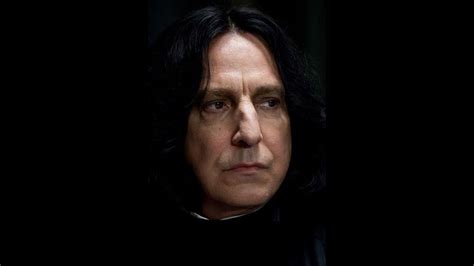Meet The Actor Alan Rickman Severus Snape From Harry Potter Youtube