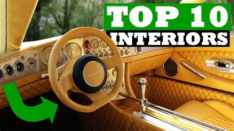 Top 10 Luxury Car Interiors Youtube