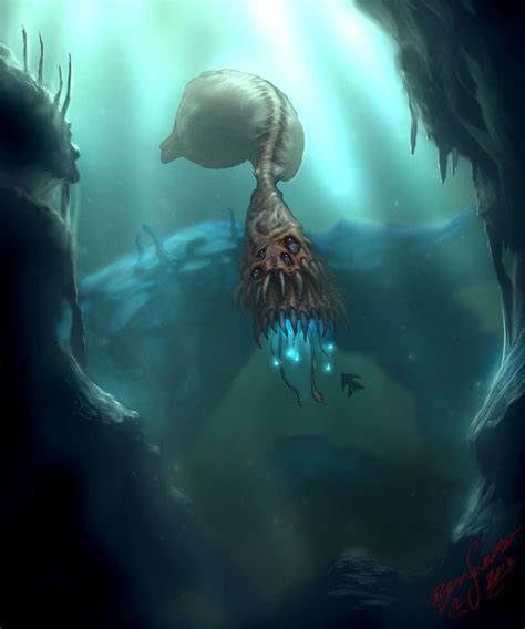 Alien Seas Monstruos Criatura Criaturas Míticas