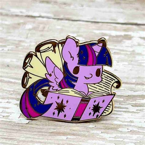 My Little Pony Twilight Sparkle Chibi Enamel Pin Distinct Pins