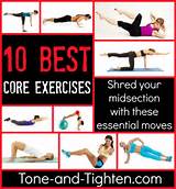 Core Strength Yoga Exercises Images