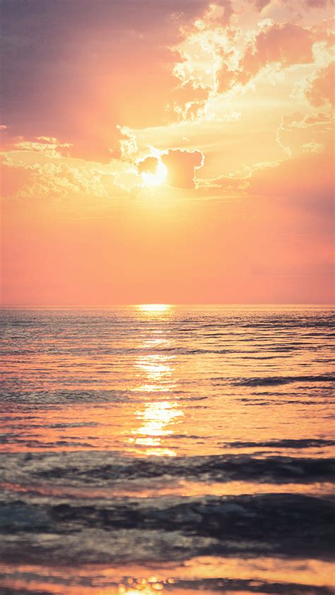 Summer Ocean Sunset Iphone Wallpaper ★ Download It At