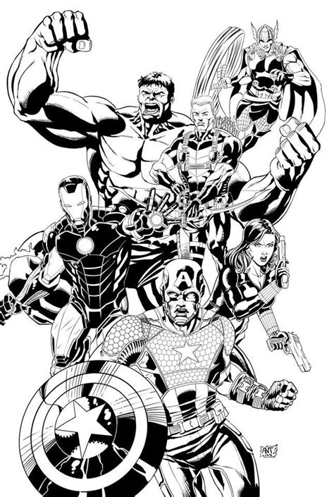 Avengers Ink By Antonioagustinho On Deviantart