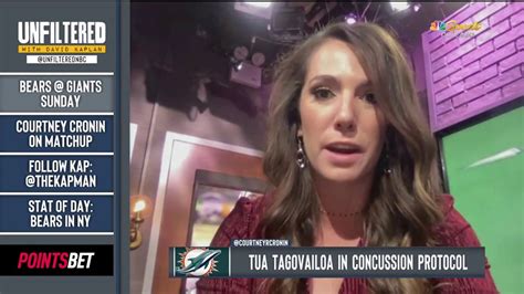 Courtney Cronin Explains Tua Tagovailoas Injury Nfl Concussion
