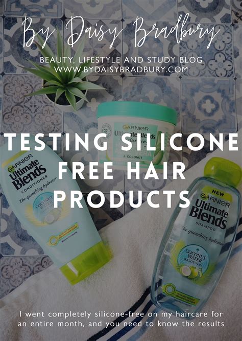 Testing Silicone Free Hair Products Does It Work By Daisy Bradbury Silicone Hair Products