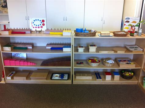 Beautifully Prepared Montessori Sensorial Shelves “the Child Can