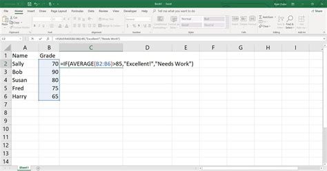 How To Use The If Then Function In Excel