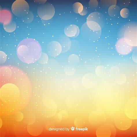 Free Vector Abstract Bokeh Lights Background