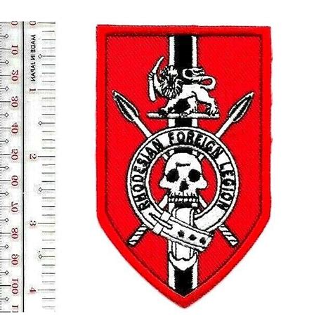 Rhodesia Defence Force Rdf Rhodesian Army Light Infantry Foreign Legion
