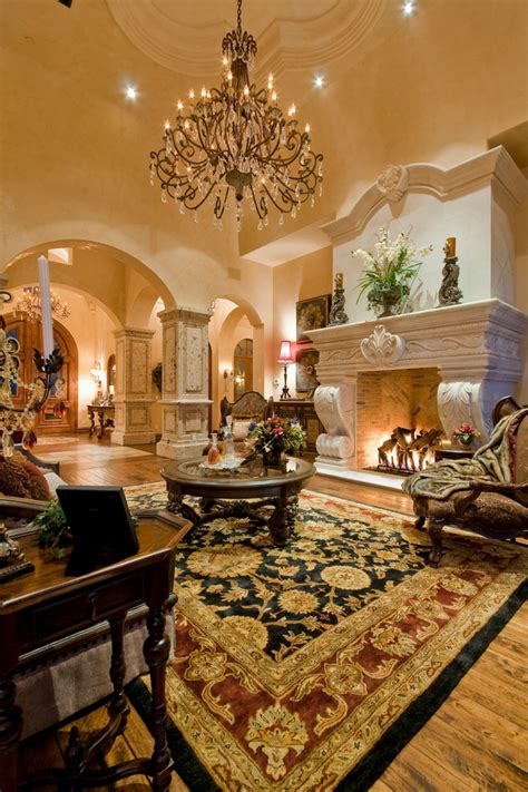 Italian Villa Mediterranean Living Room Phoenix By Fratantoni