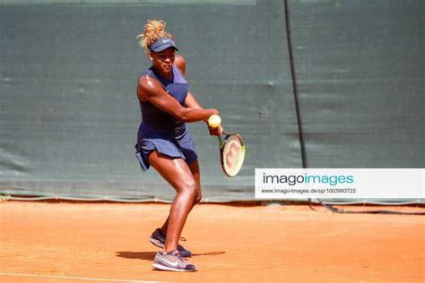 Ngounoue Clervie From Usa During Bonfiglio Trophy Tennis Internationals In Milan Italy July