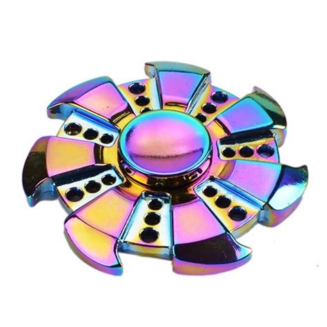 Knife import has some cool fidget spinners for sale. Rainbow Sector | Rainbow fidget spinner, Cool fidget ...