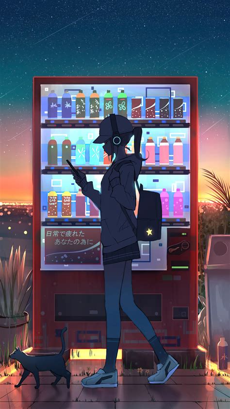 anime vending machine wallpapers top free anime vending machine backgrounds wallpaperaccess