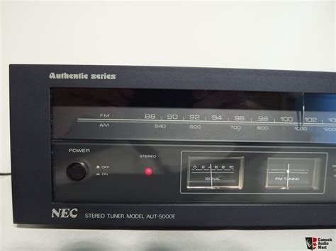 Nec Authentic Series Tuner Auc 5000e Photo 1052363 Canuck Audio Mart