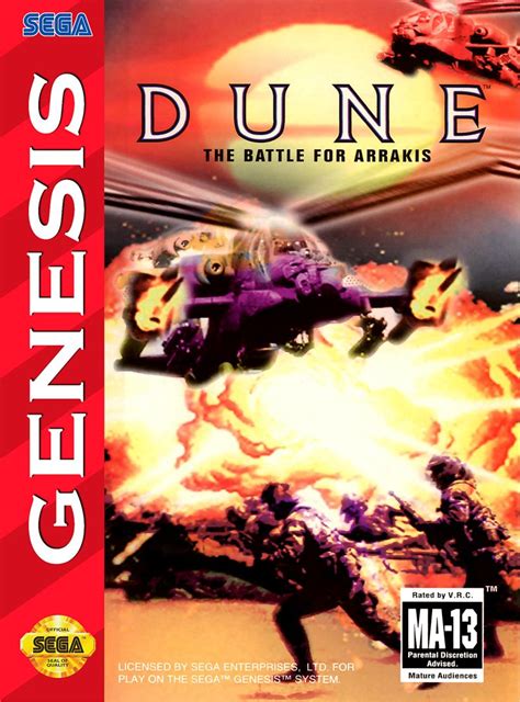 Dune The Battle For Arrakis For Genesis 1994 Mobygames
