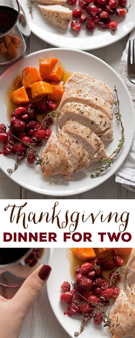 This classic cranberry sauce has hints of orange and cinnamon, and is the perfect accompaniment for a thanksgiving turkey. Thanksgiving Dinner for Two - Turkey Breast Dinner for Two